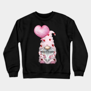 Pink Love Gnome Crewneck Sweatshirt